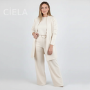 Conjunto Ana Paula - 3 Peças (Blusa + Calça + Casaco leve)