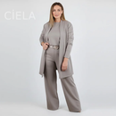 Conjunto Ana Paula - 3 Peças (Blusa + Calça + Casaco leve)