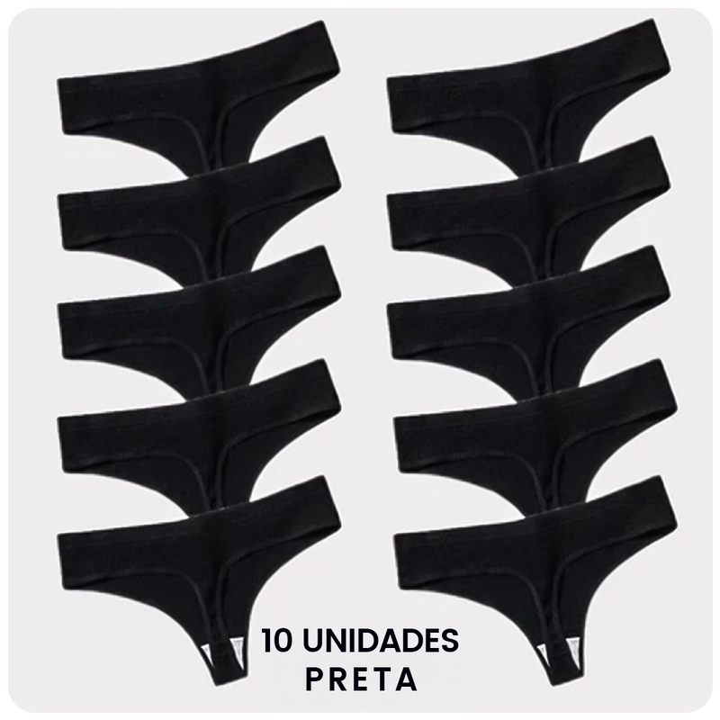 [COMPRE 5 LEVE 10] Calcinha CottonConfort - FRETE GRÁTIS