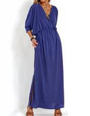 Vestido Isa - Decote em V | Super Fresco e Solto (Verano 2025)