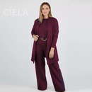 Conjunto Ana Paula - 3 Peças (Blusa + Calça + Casaco leve)